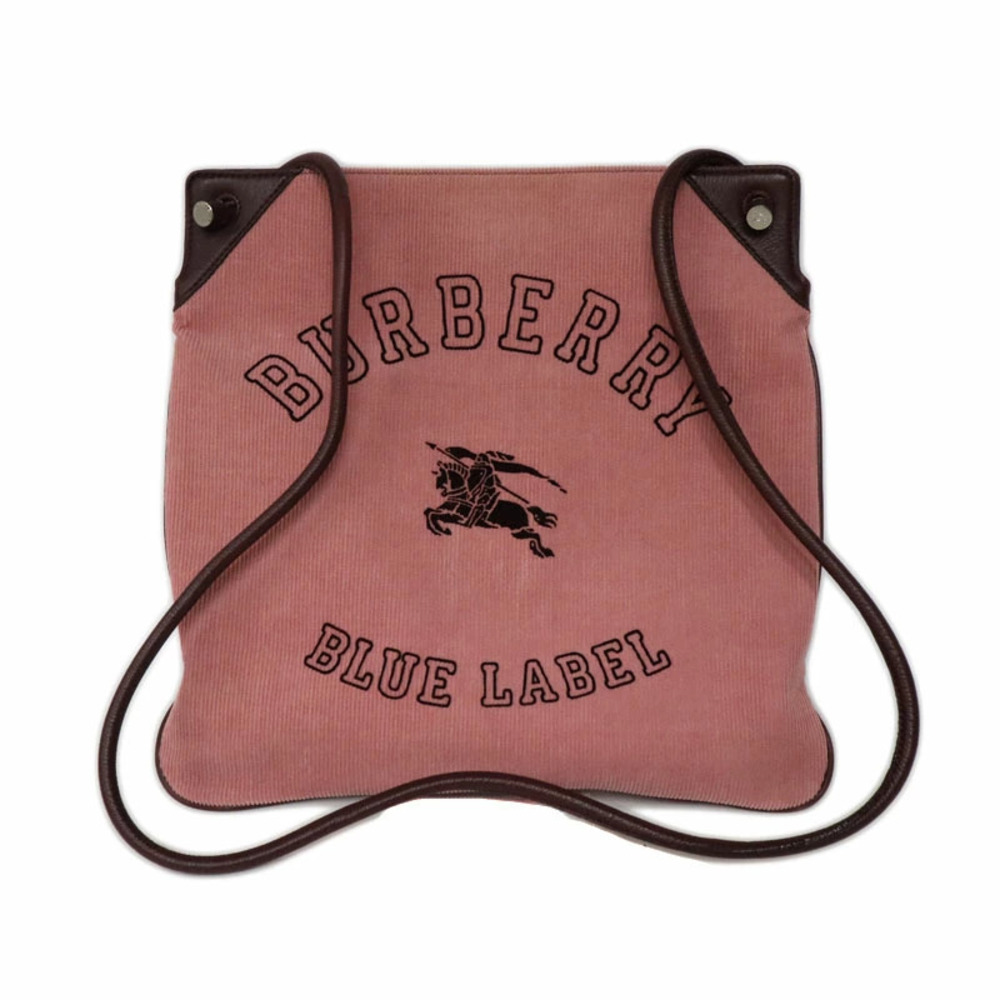 Burberry Bluelabel Corduroy Shoulder Bag